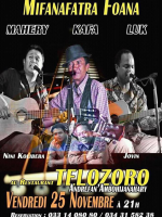 Luk‍, Mahery‍, Jovin‍, Nini Kolibera‍ & Kafa en concert au Restaurant Telozoro‍ - Mifanafatra foana