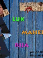 Luk, Mahery et Rija au Piment Café