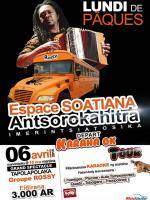 Lundi de pâques - Espace Soatiana Antsorokahitra Imerintsiatosika - grand spectacle Tapolapolaka Ro