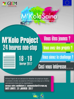 M'Kolo project 24 heures non stop - Espace Art Public (CRAAM) Ankatso‍