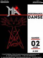 MA performance danse Is'Art Galerie