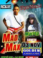 Mad Max & Marina en show case Golden Night Ambilobe