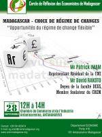 Madagascar choix du régime de change CCIA Antaninarenina