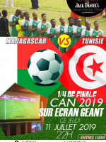 Madagascar vs Tunisie - 1/4 de finale - Bistrot Antsahavola‍