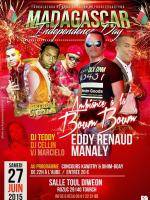 Madagascar Independance Day Ambiance à la Boum Boum avec Eddy Renaud et Manaly à la Salle Toul Diweon Tourch France