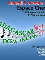 Madagascar Melodia Ocean Indien Stars à l'Espace Chevreul Nanterre