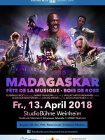 Madagaskar fête de la musique - bois de rose - Olombelo ricky‍ - Miaro Tanjona‍ , Jahleky‍ - StudioBühne Weinheim
