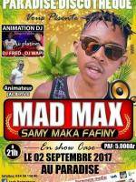 Madmax en show case au Paradise Club Tamatave