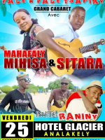 Mahafaly Mihisa‍ & Sitara - invité  : Raniny  - Le Glacier Analakely‍