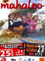 Mahaleo‍ en concert Les Roches Rouges Mahajanga‍ Maison de la Culture Mahajanga‍