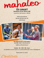 Mahaleo‍ en concert Salle polyvalente de Dully