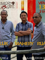 Mahery‍, Luk‍ & Rija ramanantoanina‍ en concert au Piment Café Behoririka‍