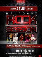 Malagasy Rock Session Soirée Cabaret Rock avec Haja, Alban, Jaers, Mahatsangy et Oekapy à Vichy