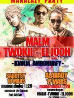 Malm Martiora, Twokii, El Jooh Hakim manalazy party Terrain de foot Ambohibary Ambohijafy Fenoarivo