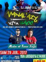 Manal'azy vita bacc Blue House Tsiadana avec Malm Martiora‍ & tan