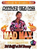 Manalazy vita bacc Mad Max Black Star Antsiranana