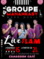 Manankasy‍ - live Slam - Camarron Cafe Mangarivotra Toamasina‍