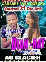 Marion & Dian-Hay double ambiance cabaret fara doboka Le Glacier Analakely