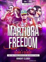 Martiora Freedom en show case Rrnight Clubbx Bordeaux