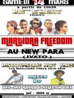 Martiora Freedom en concert au New Para Ivato