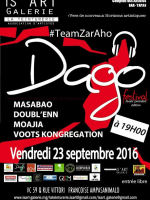 Masabao‍, Doubl'e'nn‍, Moajia‍ & Voots Kongregation - ~Dago festival TeamZarAho - Is'Art Galerie‍