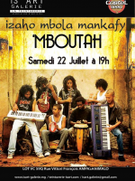 Mboutah‍ en concert Is'Art Galerie‍