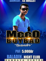 McCo Boybad‍ en show case Baladin Sambava‍