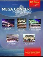 Mega concert évangélique Ampifitia, Ny Koraïta, Kerobima Ankatso, Hosana Ambohijatovo Fitiavana Palais des Sports Mahamasina
