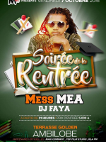 Mess Mea‍ Soirée de la rentrée - Golden Night Ambilobe‍  avec Dj Faya‍