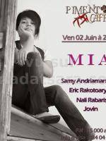 Mia‍ en concert au Piment Café Behoririka‍ avec Eric Rakotoary‍ , Samy Andriamanoro‍ , Nali Rabarison‍ & Jovin‍
