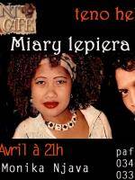 Miary Lepiera en concert au Piment Café