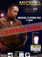 Mickael‍ en live - Espace Dera‍