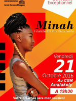 Minah‍ en concert au CGM Analakely‍