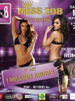 Miss 208 1ère édition Le 208 Sambava avec Romeo en show case