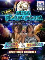 Miss poom poom Rebecca & Lynda Poussy en show case Bamboula - Antalaha