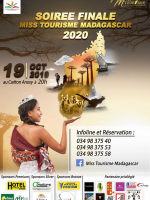 Miss Tourisme Madagascar 2020 - Carlton Madagascar‍