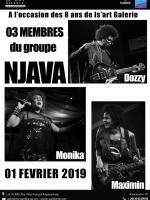 Monika Njava, Maximin, Dozzy Is'Art Galerie