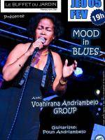 Mood in blues avec Voahirana Andriambelo Group au Buffet du Jardin