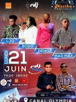 Mozika festival Espace Olympia Ampitatafika LJO, Bodo, Denise, Mad Max