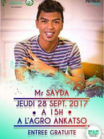 Mr Sayda‍ en show case Agro Ankatso‍