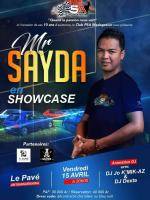 Mr Sayda en showcase Le Pave Club Antaninarenina
