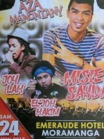 Mr Sayda‍ , Joy Lah‍ & El Jooh Hakim‍ live aza manontany - Emeraude Hotel Moramanga