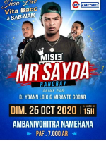 Mr Sayda‍ show live vita bacc Sab-Nam