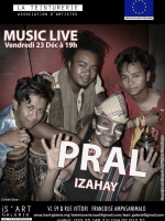 Music live avec Pral'Hay‍ Is'Art Galerie‍
