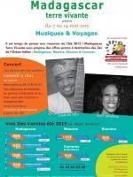 Musiques et voyages - concert au parfum des Iles Vanilles avec Charles Kely et Suzy Randria