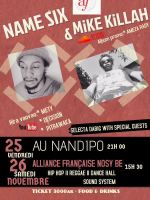 Name six‍ & Mike Killah‍ - en concert au Libertalia Park Nosy-Be‍