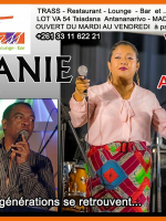 Nanie‍ & Rija ramanantoanina‍ en concert au TRASS Tsiadana‍