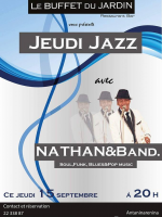 Nathan‍ & Band - Jeudi Jazz - Buffet du Jardin Antaninarenina‍