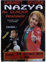 Nazya avec Manaly‍ & Ginot Fabrice‍ - cabaret bevata Le Glacier Analakely‍