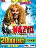 Nazya en cabaret Le Glacier Analakely